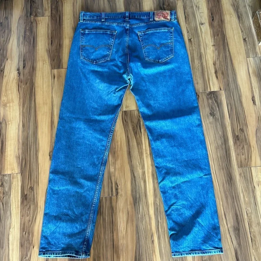 Levi's 505 Men's Classic Blue Straight Jeans